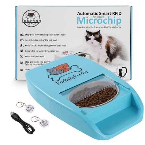 furbabyfeeder automatic microchip pet feeder - uses rfid collar tag|furbabyfeeder.